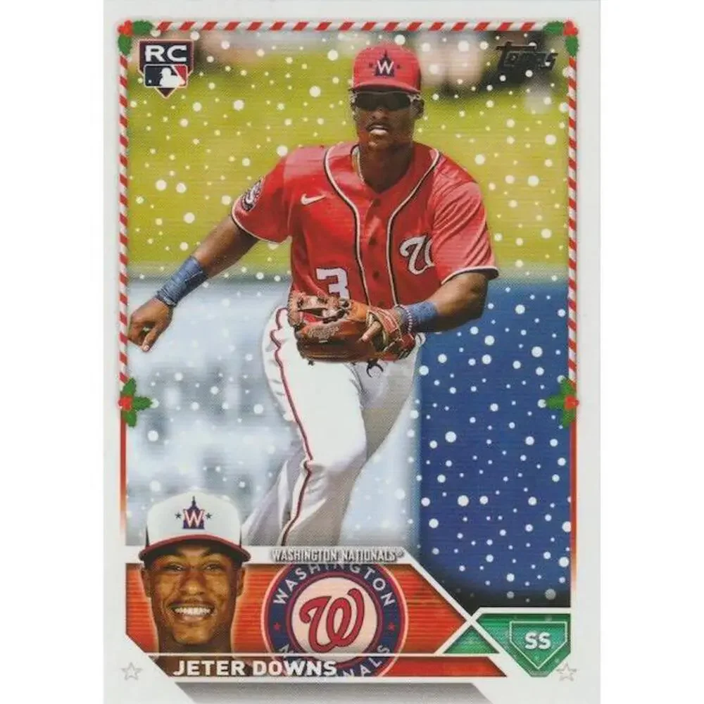 2023 Topps Holiday Jeter Downs RC H103 Washington Nationals